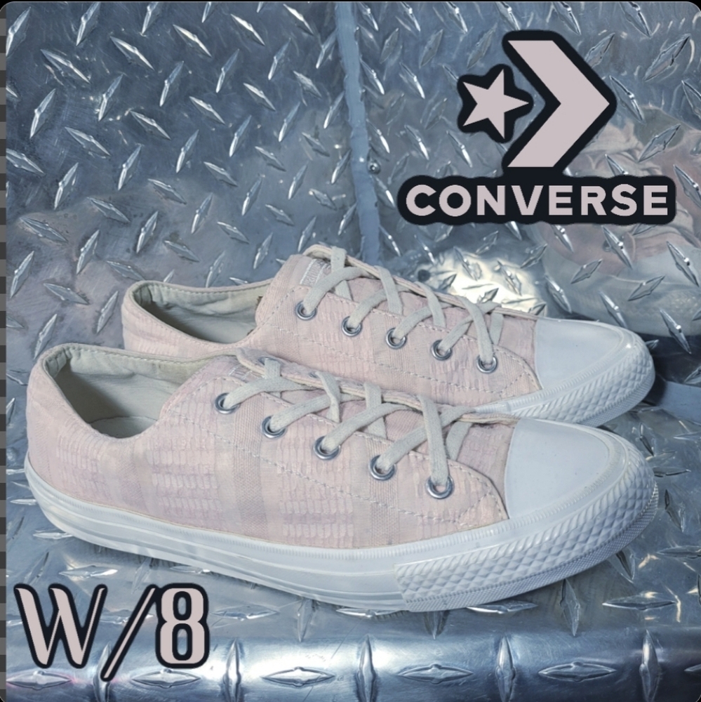 2FOR$40 Converse Light pink low top chuck taylors